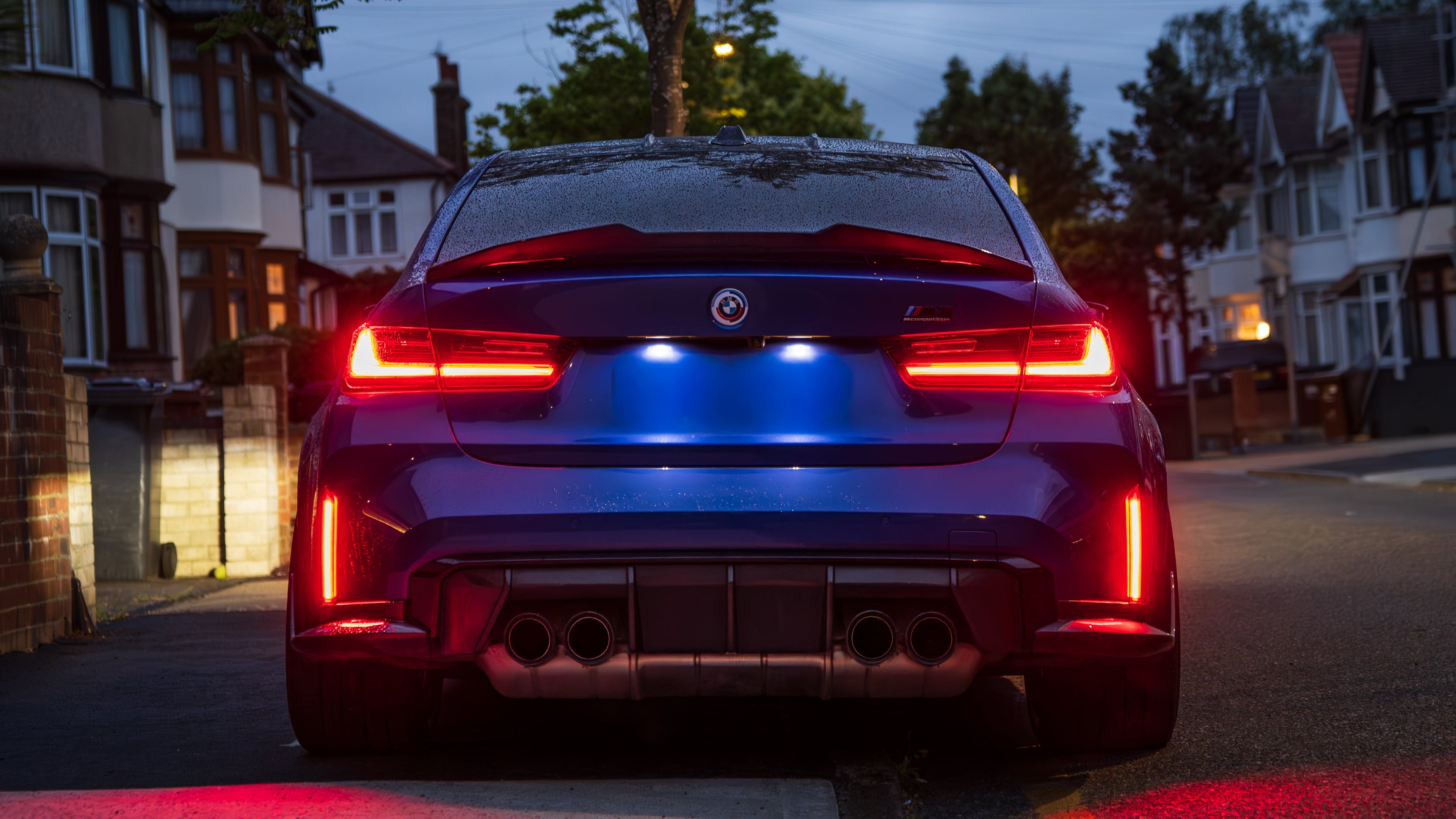 BMW G8X M3 M4 Rear LED Reflector Delete
