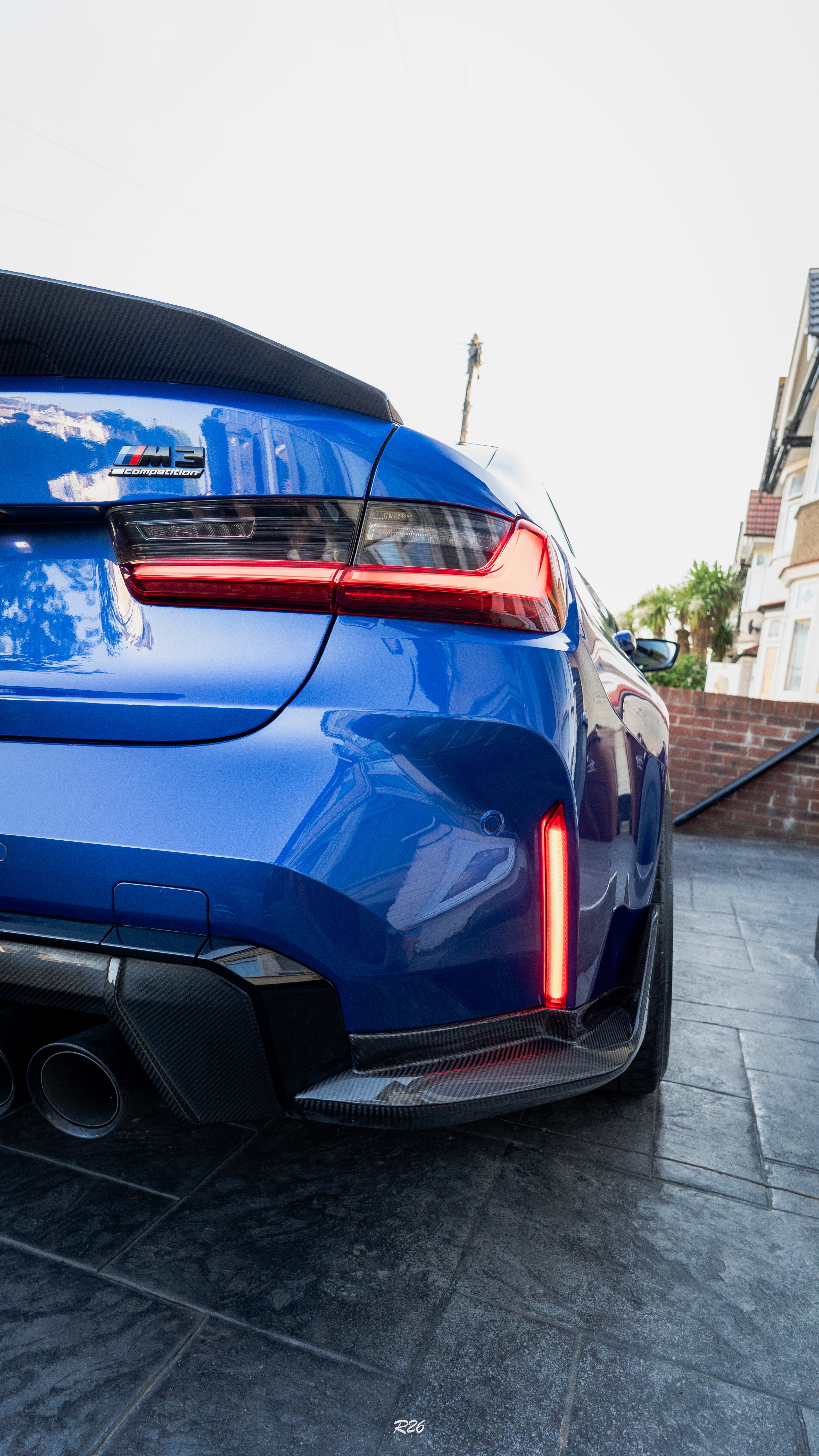 BMW G8X M3 M4 Rear LED Reflector Delete