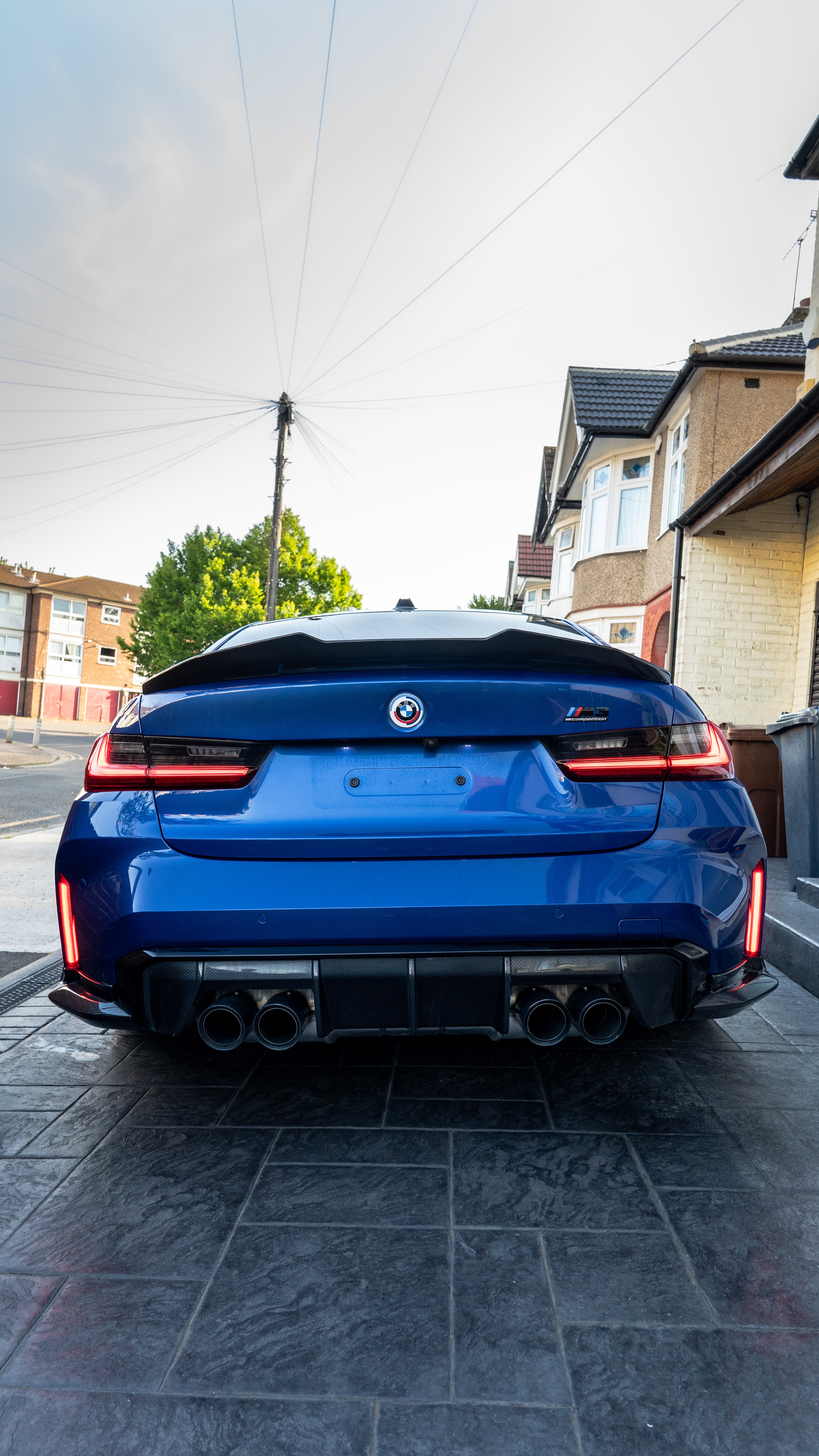 BMW G8X M3 M4 Rear LED Reflector Delete